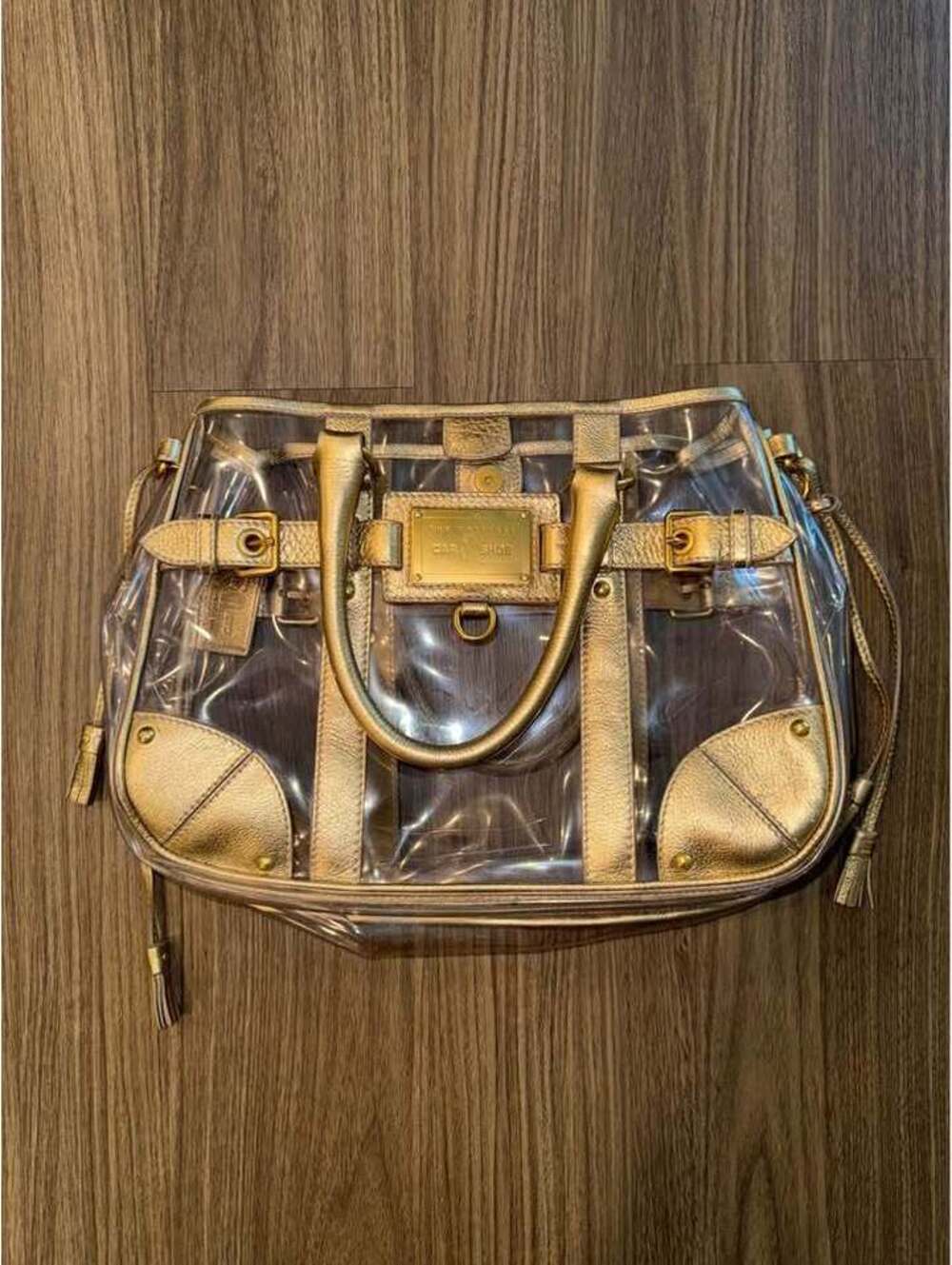 The Original Car Shoe clear PVC purse - Italy